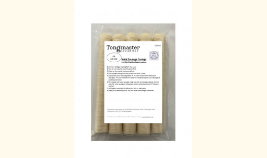 19mm Halal Collagen Sausage Casings - 5 Pack - Over 200ft 